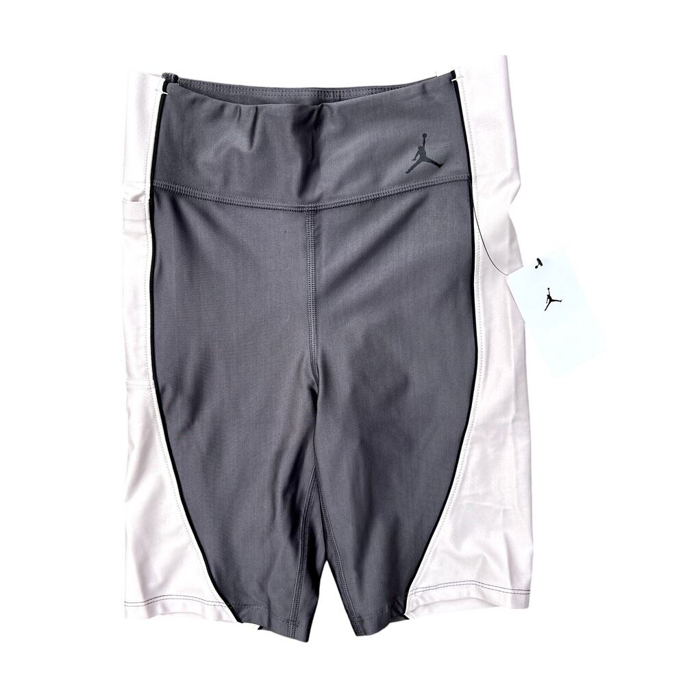 Nike Jordan gray tight fit workout shorts size XS